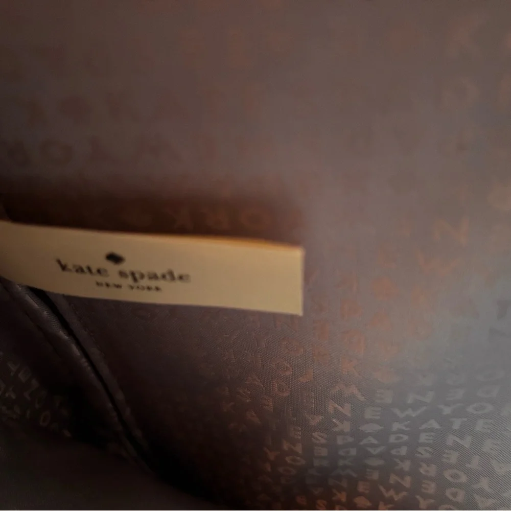 🌟FLASH SALE NO OFFERS Kate Spade Blue Gray Nylon Briefcase Laptop Bag NWOT